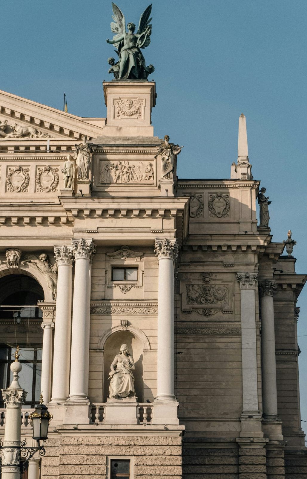 Lviv city view