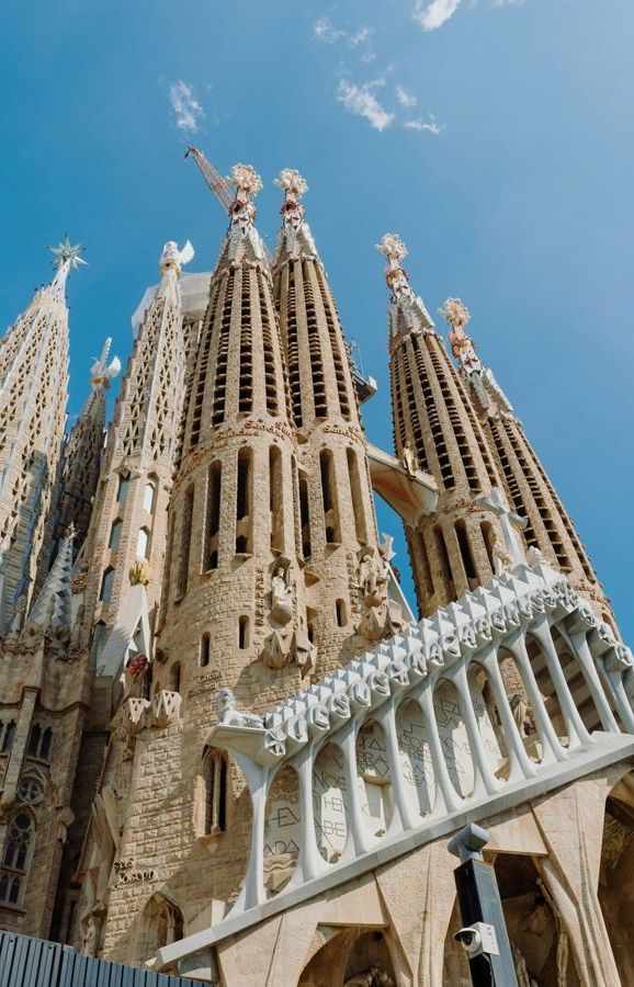 Barcelona city view